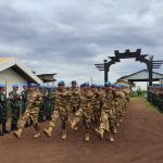 Penyambutan Satgas  MONUSCO Kongo XX-U Kontingen  Garuda DI  Bumi Nusantara Camp Mavivi