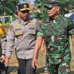 Kapolda Jabar Bersama Pangdam III Siliwangi Hadiri Gerakan Nasional Ketahanan Pangan Panen Raya Padi di Kabupaten Subang