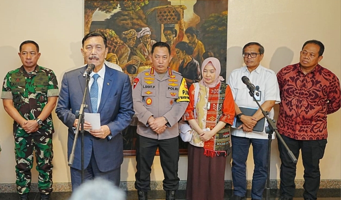 Panglima TNI Hadiri Rakor KTT WWF Di Bali