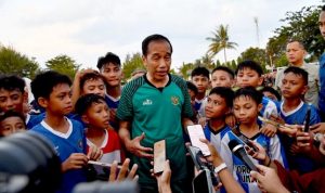 Antusias Dukung Timnas U-23 Lawan Yordania, Presiden Jokowi: Kita Doakan Semuanya