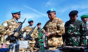 ----- 1 Irjen TNI Laksdya TNI Dadi Hartanto Lepas Satgas Konga TNI Monusco 2024