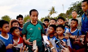 PEDULI SEPAKBOLA: Presiden Jokowi Apresiasi Kemenangan Telak 4-1 Timnas Indonesia atas Yordania dalam Piala Asia U-23 AFC