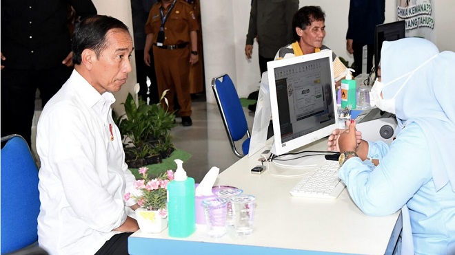 PEDULI KESEHATAN MASYARAKAT: Presiden Jokowi Tinjau Pelayanan dan Fasilitas Kesehatan di RSUD Toto Kabila Gorontalo