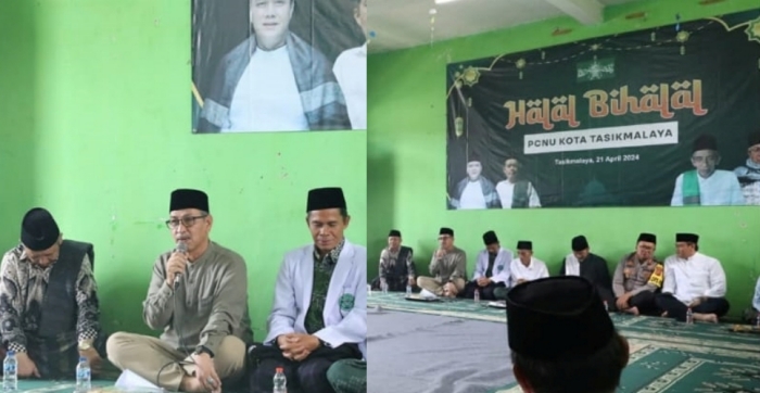 Sekda Ivan Dicksan Hadiri Halal Bihalal Bersama PCNU Kota Tasikmalaya