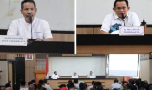 ---- 1 Penjabat Walikota Tasikmalaya Membuka Rapat Analisis & Evaluasi Program Gerak Cepat 112