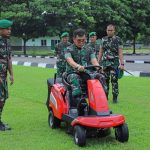 Pangdam I/BB Terima Mesin Potong Rumput Bantuan BUMN