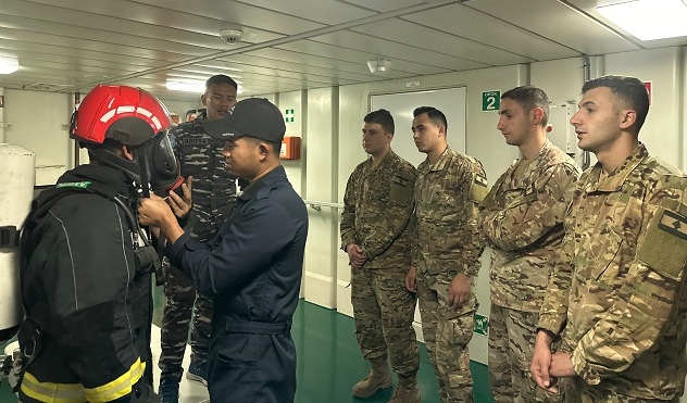 LAF-Navy Cadet Laksanakan  “Stage At Sea” DI KRI Diponogoro-365