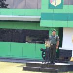 Semangat Juang dan Kebersamaan Terus Berkobar, Prajurit Petarung Korem 132/Tdl Laksanakan Upacara Bendera di Bulan Ramadhan