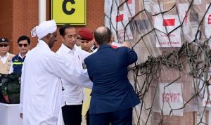 Presiden Jokowi Lepas Pengiriman Bantuan Kemanusiaan untuk Palestina dan Sudan