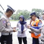 Sebanyak 15 Bus Dicek dalam Kegiatan Ramp Check oleh Sat Lantas Polres Banjar dan Dishub Kota Banjar