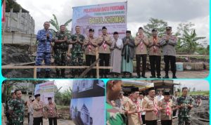 Sekda Dr.M.Zen Membuka Acara  Peletakan Batu Pertama Pembangunan Masjid Baitul Khidmah Kwarcab Pramuka Kabupaten Tasikmalaya