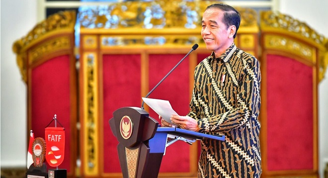 Presiden Jokowi Apresiasi Keanggotaan Penuh Indonesia dalam FATF