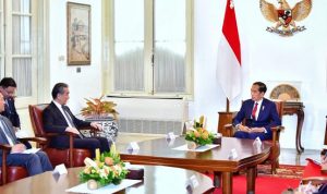Presiden Jokowi dan Menlu Wang Yi Bahas Kerja Sama Ekonomi dan Situasi Timur Tengah