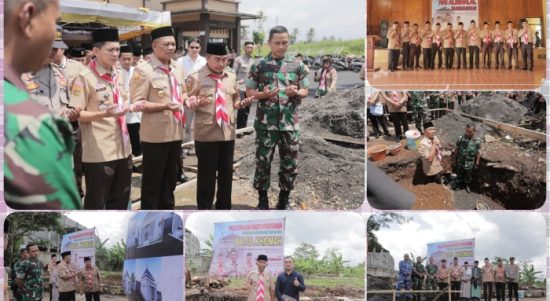 Ketua DPRD Kabupaten Tasikmalaya Hadiri Peletakan Batu Pertama Pembangunan Masjid Baitul Khidmah Kwarcab Pramuka Kabupaten Tasikmalaya