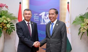 Bertemu PM Tajikistan, Presiden Jokowi Bahas Kerja Sama Pengelolaan Air