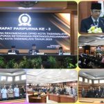 Rapat Paripurna Penyampaian Rekomendasi DPRD Kota Tasikmalaya Terhadap LKPJ Walikota Tasikmalaya Tahun 2023