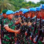 Kontingen Garuda MONUSCO Kongo Pulang dari Misi Perdamaian