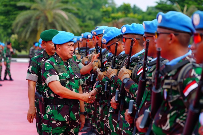 Kontingen Garuda MONUSCO Kongo Pulang dari Misi Perdamaian