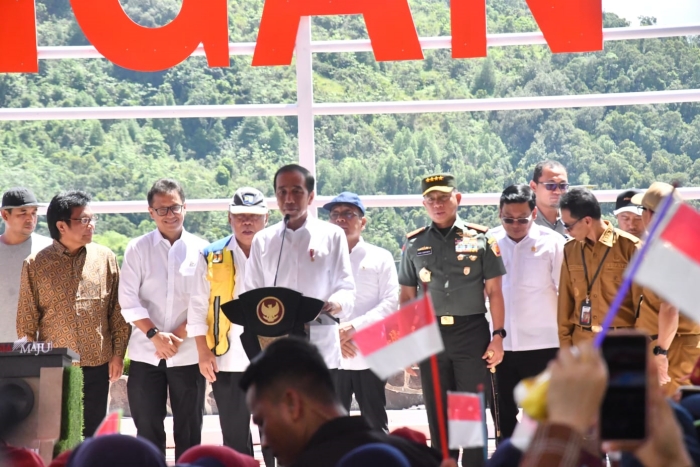 Panglima TNI Dampingi  Presiden RI di Hari Ketiga Kunjungan Kerja ke Sulawesi Tenggara