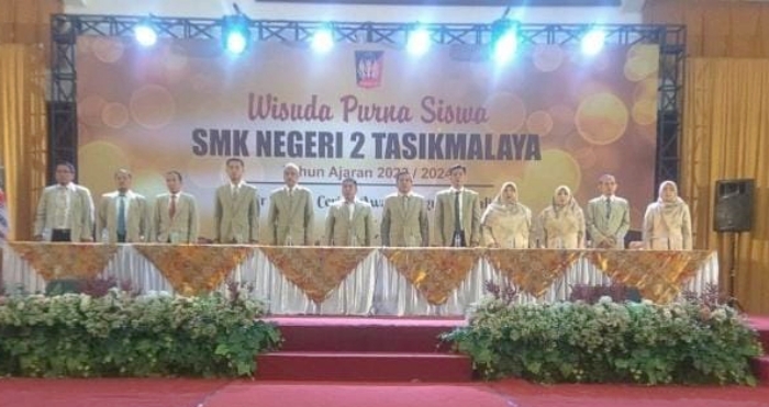 Acara Wisuda Purna Siswa SMKN 2 Tasikmalaya Tahun Ajaran 2023 / 2024