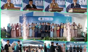 Perpisahan Bertabur Prestasi di SMK Pusat Keunggulan Al-Falah Tanjungjaya Tasikmalaya Meluluskan 394 Siswa