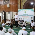 Penjabat Walikota Cheka Virgowansyah Melepas Keberangkatan Jemaah Haji Kloter 28 dan Kloter 57 asal Kota Tasikmalaya