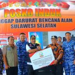 Danlanud Sultan Hasanuddin Dampingi Pangkoopsud II Tinjau Posko Induk Tanggap Darurat Bencana di Kabupaten Luwu