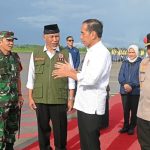 Pangdam I/BB Sambut dan Dampingi Presiden Jokowi Tinjau Lokasi Bencana Sumbar