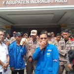 PMII Cabang Inhu Gelar Aksi Damai Jilid 2 di Kantor Bupati