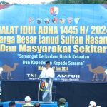 Danlanud Sultan Hasanuddin: Semangat Berqurban Untuk Membantu Kepada Sesama Yang Membutuhkan