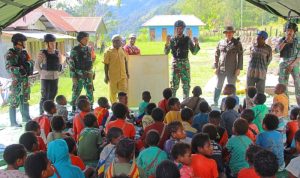 ---- 1.jpg1.jpg-.jpg-.jpg- Homeyo Papua Safe: TNI Habema Held Smart Papua at Pogapa School
