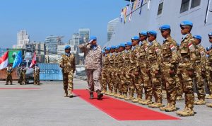 ---- 1.jpg1.jpg-.jpg1 Satgas MTF TNI Konga XXVIII-O/UNIFIL Terima Penghargaan Tertinggi “United Nations Medal”