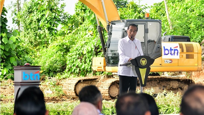 Groundbreaking BTN, Presiden Jokowi: Investasi di IKN Adalah Membeli Masa Depan