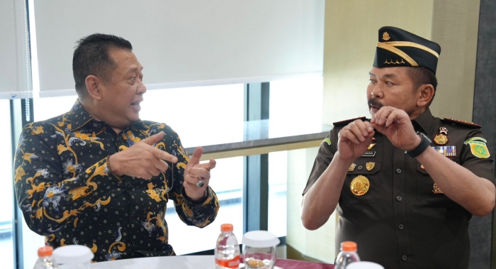 Hadiri Pelantikan Jampidum, Ketua MPR RI Bamsoet Dorong Optimalisasi Restorative Justice