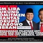 LSM LIRA Dukung Komitmen Brantas Korupsi Prabowo-Gibran 2024-2029. Buat Pelatihan Anti Korupsi Bagi LSM dan Jurnalis/Media