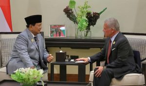 Menhan Prabowo dan Raja Yordania Duduk Bersama Lagi Usai KTT, Bahas Peningkatan Bantuan Untuk Gaza