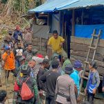 Adanya Ajaran Agama Sesat di Hutan Kampung Piawi, Satgas Yonif 122/TS Bersama Apkam, Laksanakan Pemeriksaan Lokasi dan Pembubaran