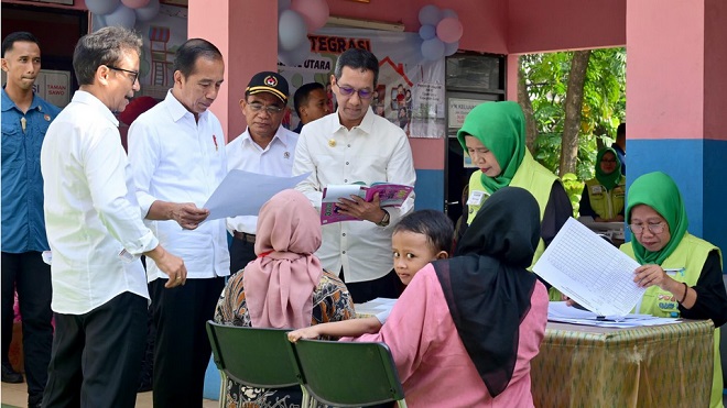 Presiden Jokowi Tekankan Pentingnya Konsolidasi Seluruh Pihak Turunkan Angka Stunting