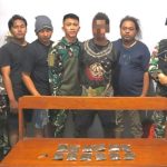 Berkolaborasi Bersama BNN Papua, Satgas Yonif 122/TS Berhasil Gagalkan Narkotika Jenis Ganja Sebanyak 700 Gram di Perbatasan Papua