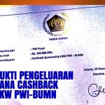 Beredar Bukti Pemberian Dana Cashback UKW PWI-BUMN Rp.540 Juta Dari Rp.1 Milyar Kasus PWI Gate