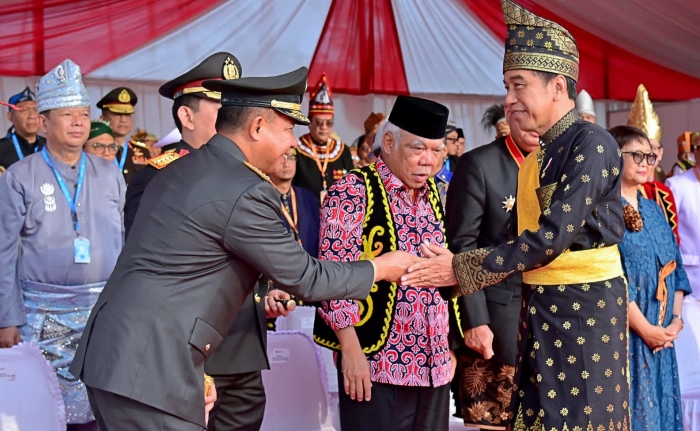 Panglima TNI Hadiri Upacara Hari Lahir Pancasila di Dumai