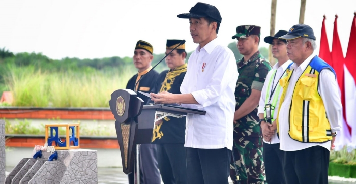 Panglima TNI Dampingi Presiden RI Kunker di IKN