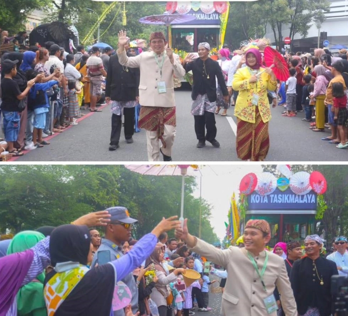 Pawai Mobil Hias Dalam Rangka Peringatan HUT KE-44 Dewan Kerajinan Nasional