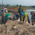 Droping Tanah urug tidak ada kendala, Proses Finishing Pengurugan Berm Terus Berjalan