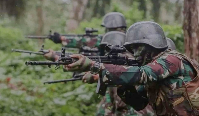 KOOPS TNI HABEMA Berhasil Atasi dan Tembak Anggota OPM Teror Distrik Sinak