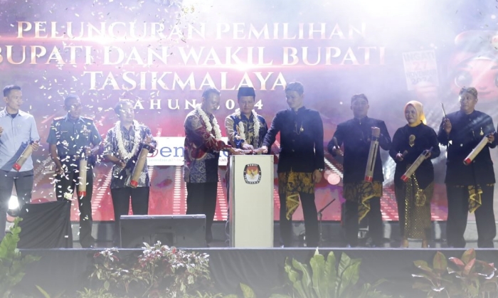 Peluncuran Pemilihan Bupati dan Wakil Bupati Tasikmalaya Tahun 2024