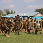 Pasukan Garuda Latih Tentara Kongo