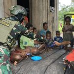 Habema Soldiers House to House Social Communication Welcomed Happily by Ginid Residents