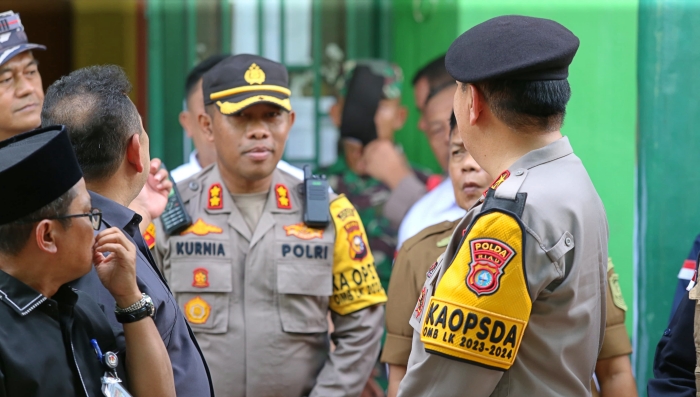 Bersama KPU dan Bawaslu, Kapolda Riau Tinjau Langsung Proses PSU di TPS 002 Tanjung Peranap Kepulauan Meranti