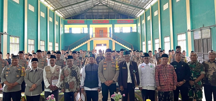 Silaturahmi Kamtibmas Kapolres Tasikmalaya Kota Dengan Da’i Kamtibmas Rayon 3 di Gedung PGRI Manonjaya